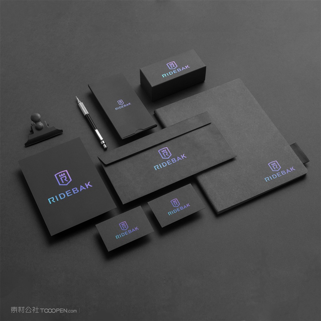 轻奢高端vi贴图样机