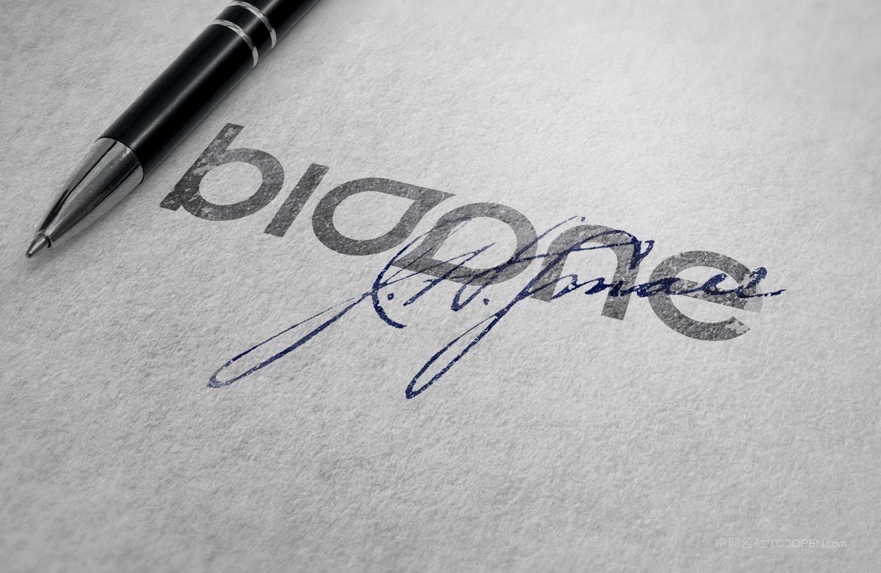 纸张材质企业通用logo标志样机 (91)