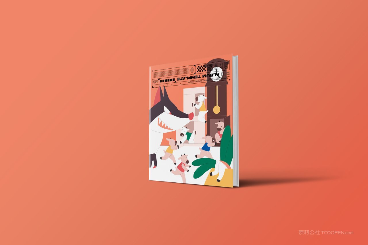 【2113期】书籍装帧封面样机 (3)