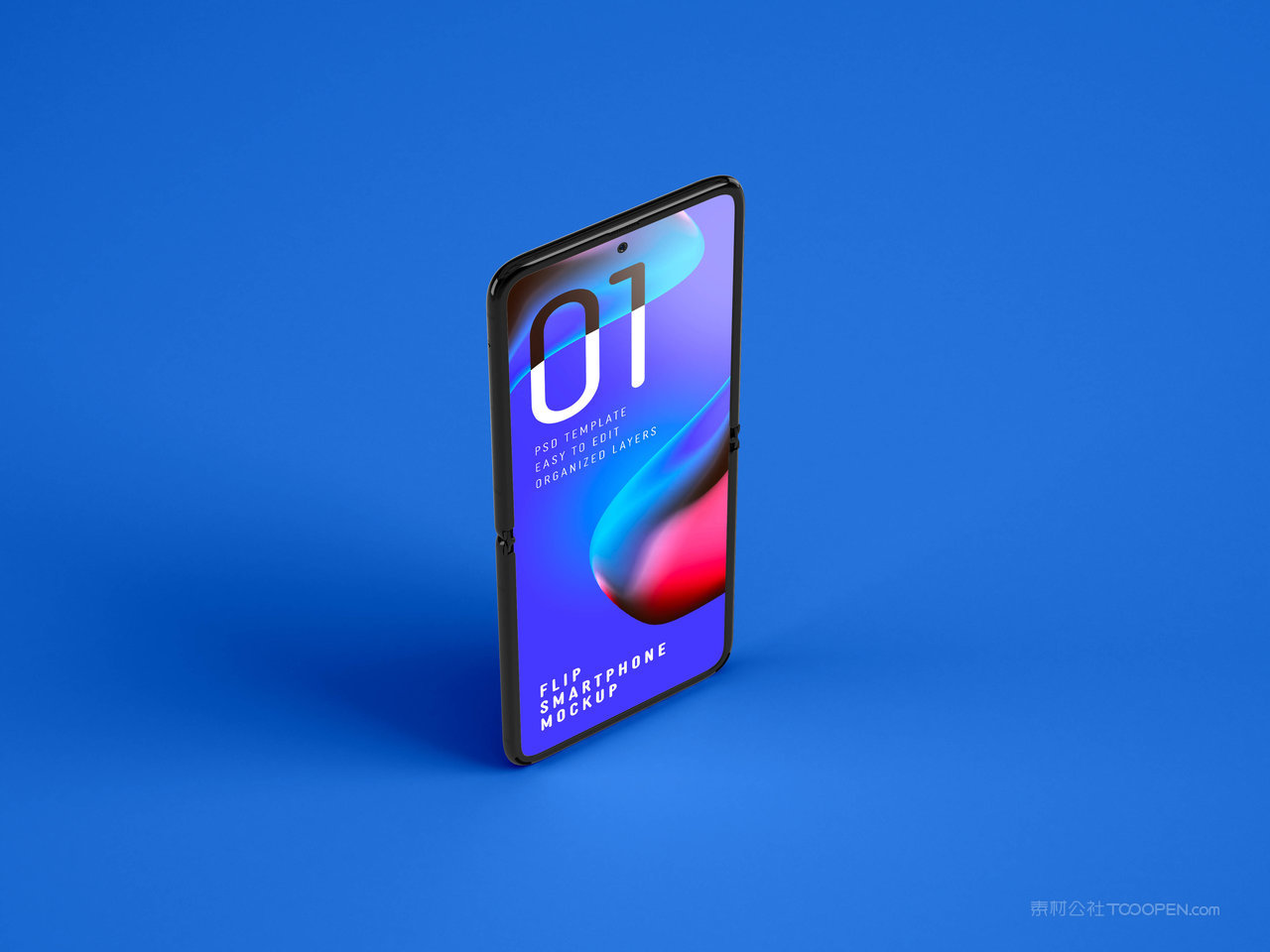 galaxyz折叠手机样机