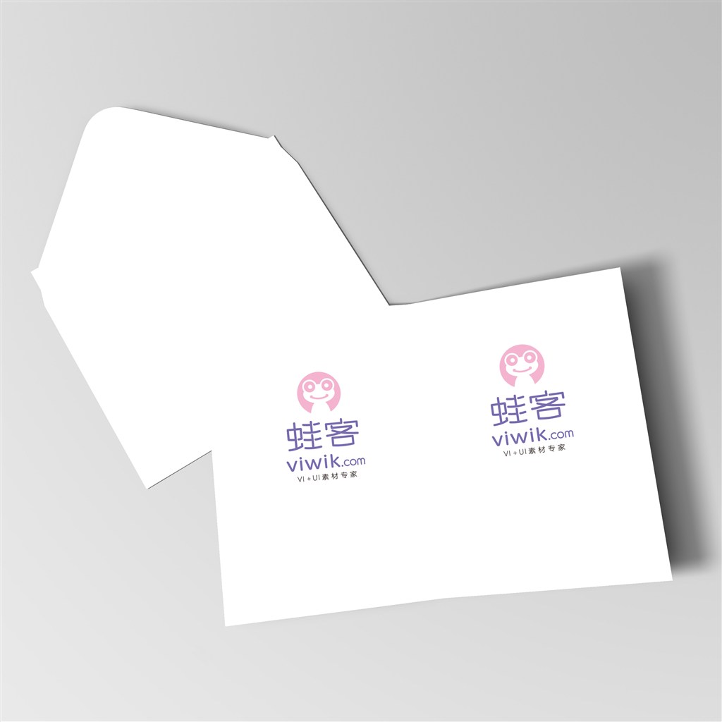 信封信筏卡片样机