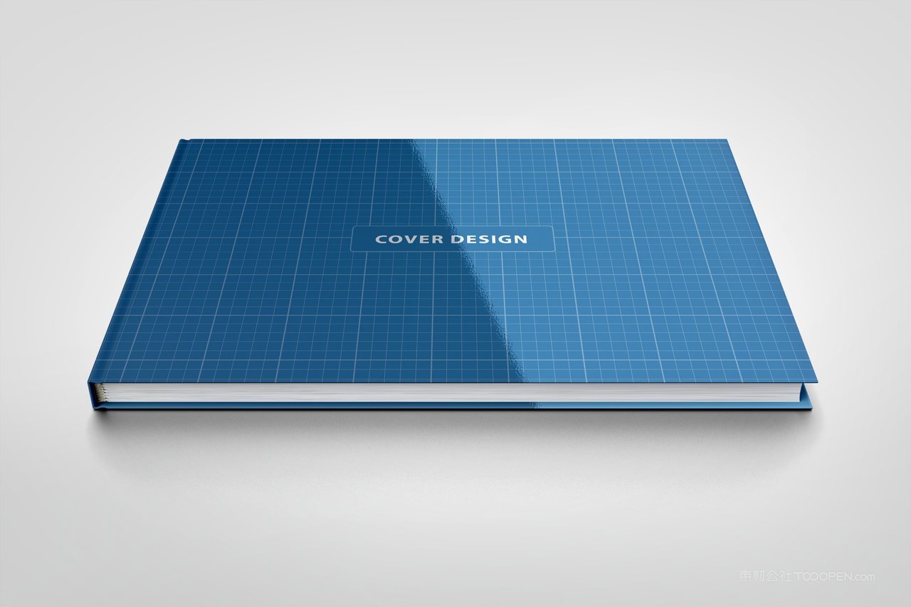 硬壳精装书本书籍场景样机 (8)