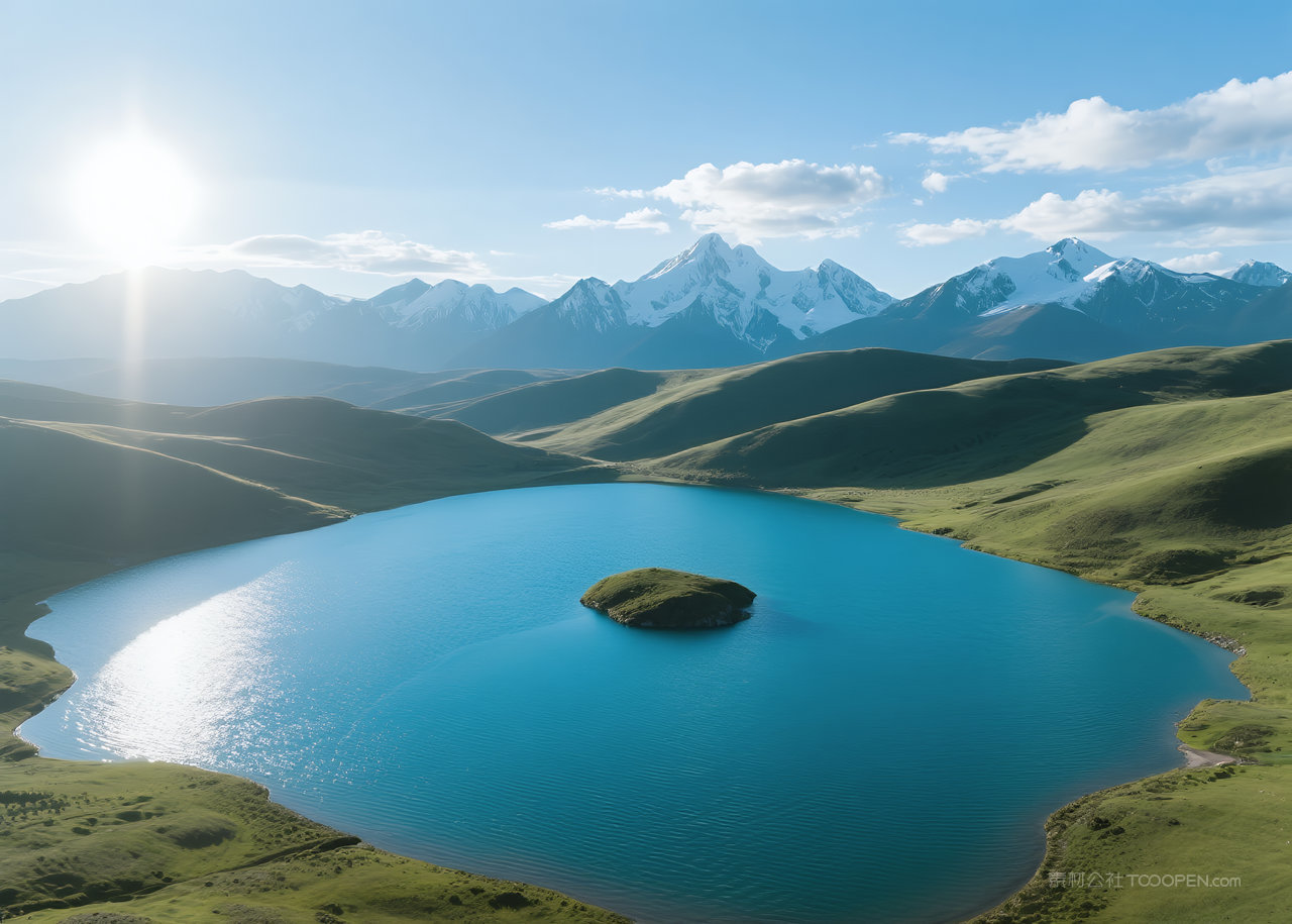 日出唯美云彩天空自然风景