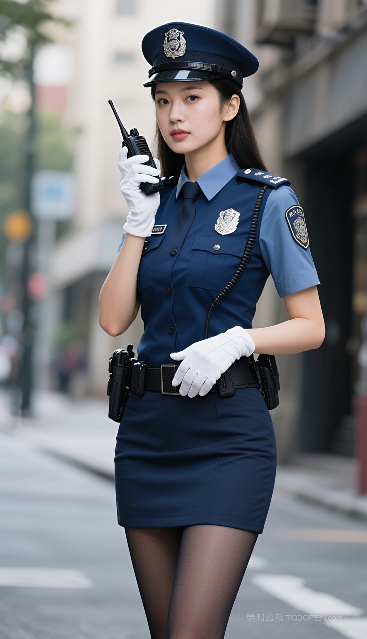 丝袜长腿美腿制服短裙美女性感