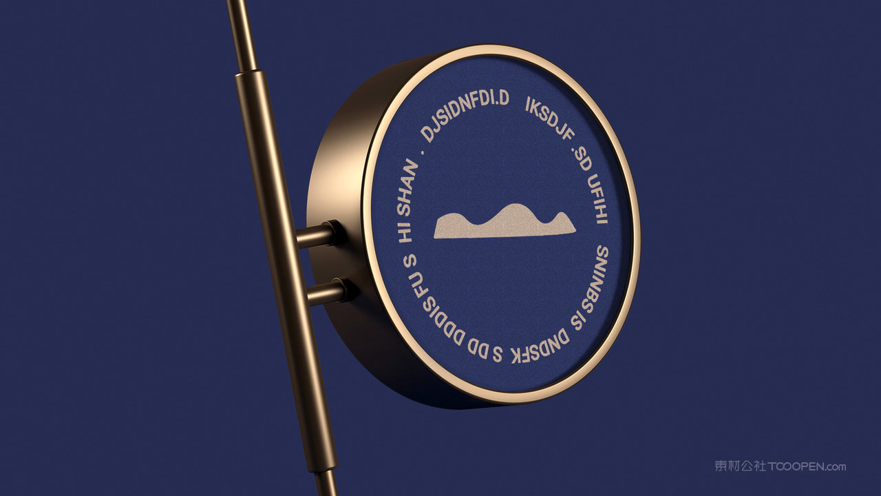 咖啡店品牌ⅵ样机之侧招