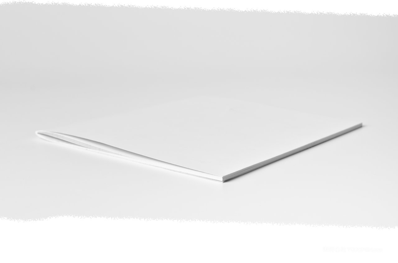 红色企业画册竖版骑马钉画册样机 (4)