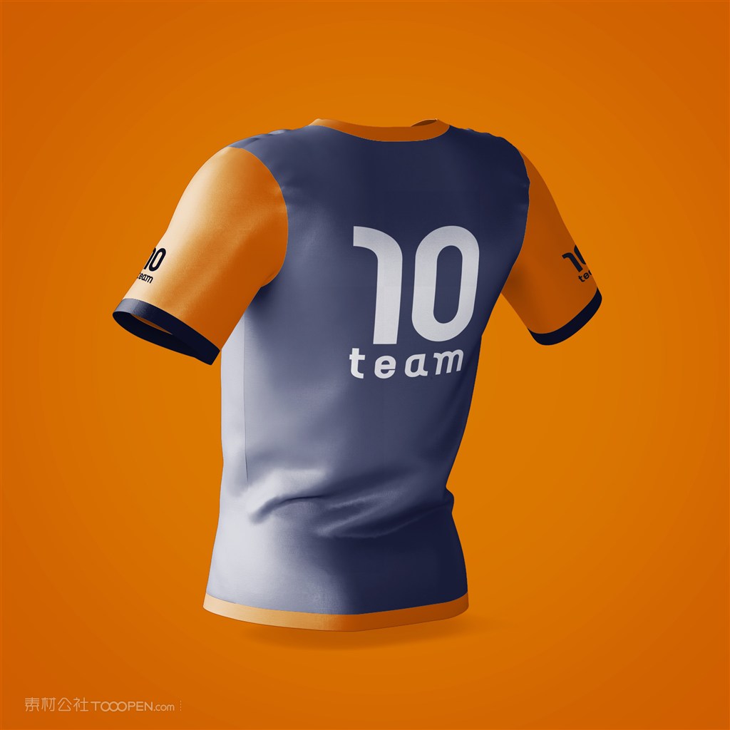 男士T恤运动衫贴图样机
