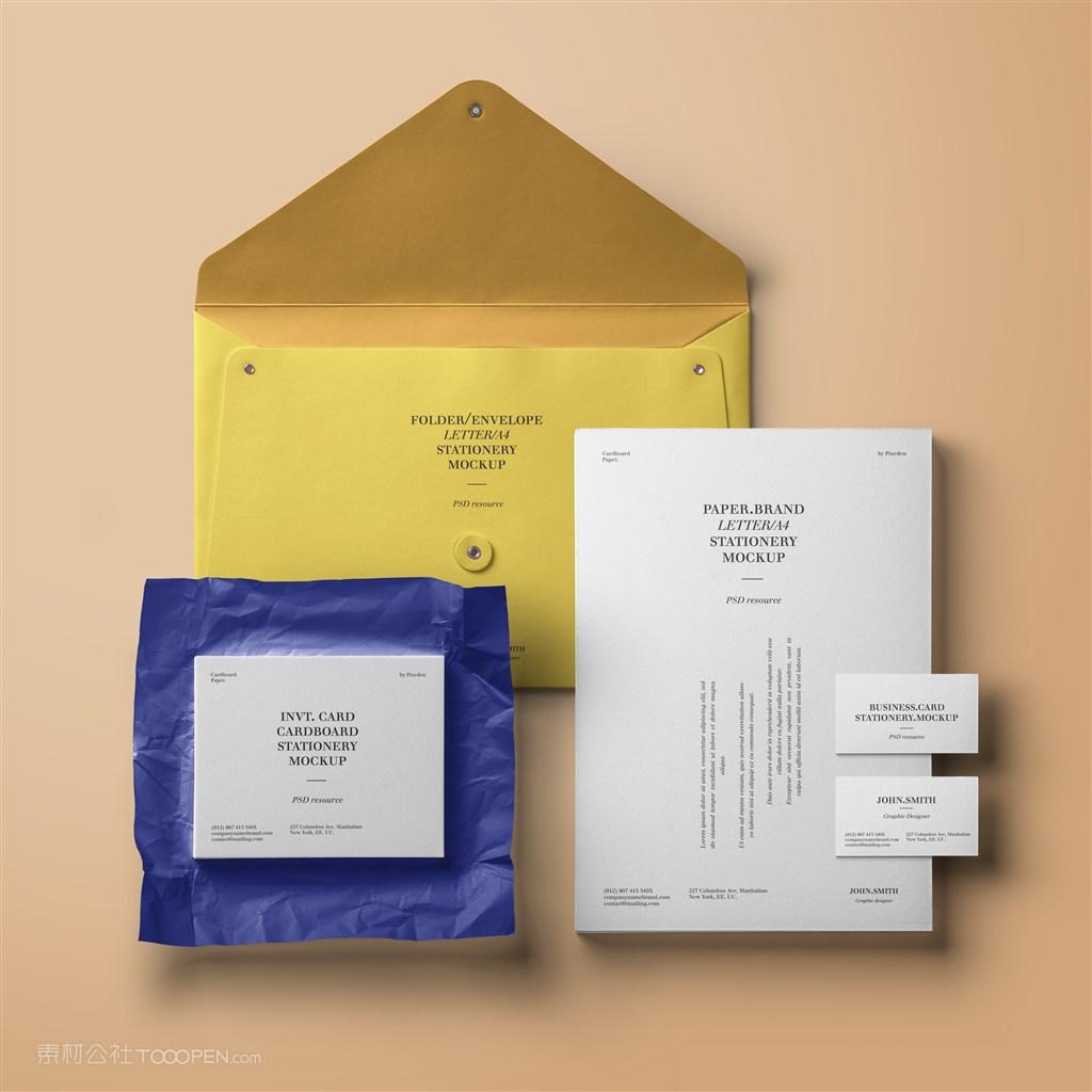 创意化妆品vi样机