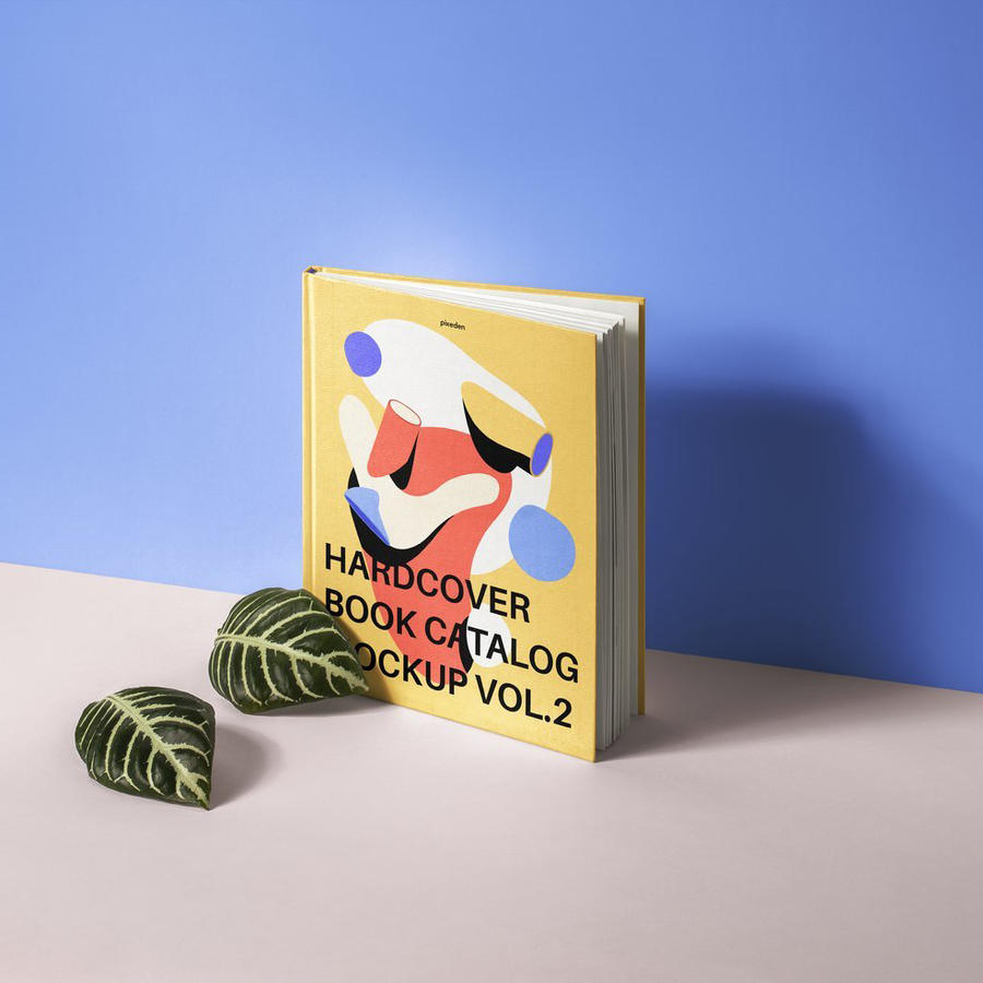 精装硬壳高档书本封面书籍样机