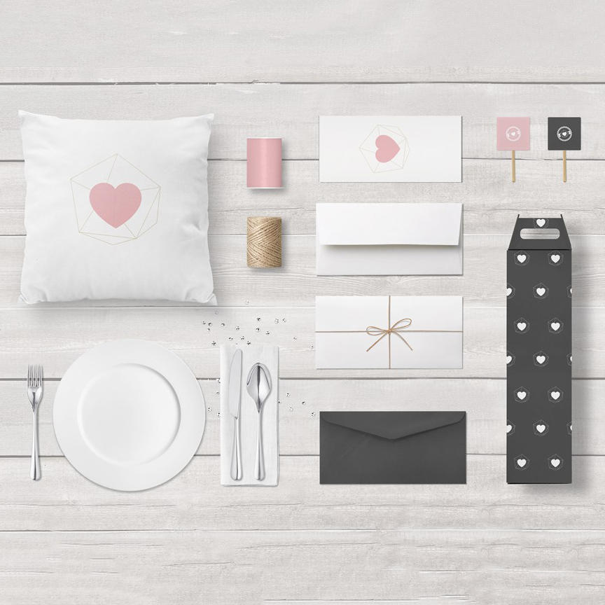 抱枕信封盘子标签包装盒样机