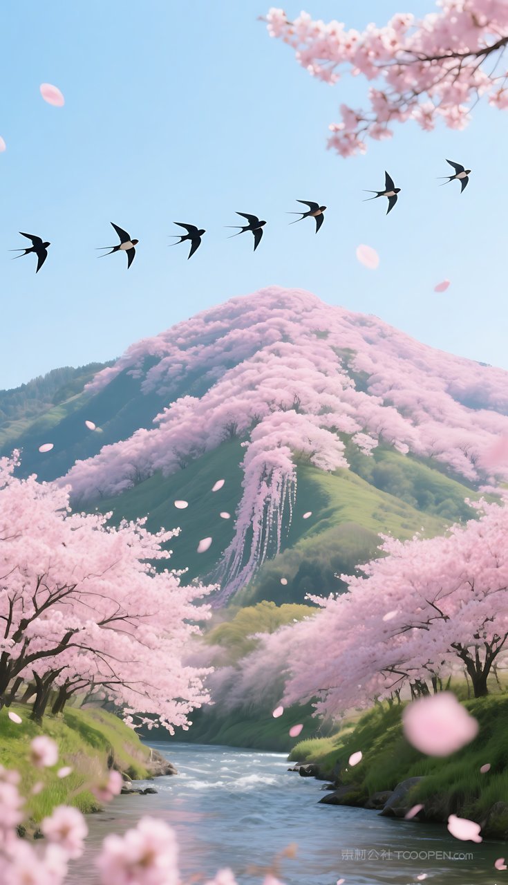 山峰山水湖泊风景群山河流唯美