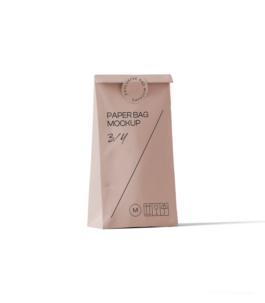 手提纸带外卖包装袋样机 (20)