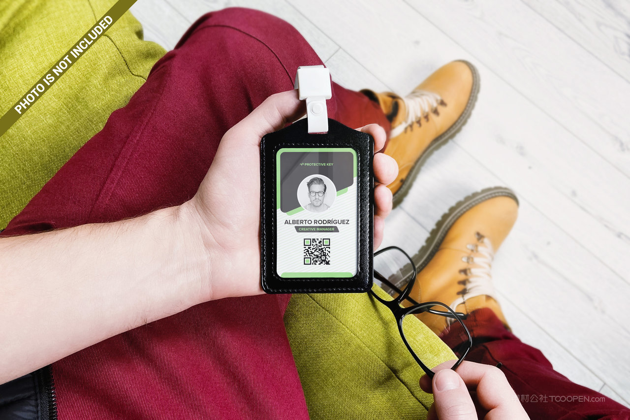 工作证卡套设计样机