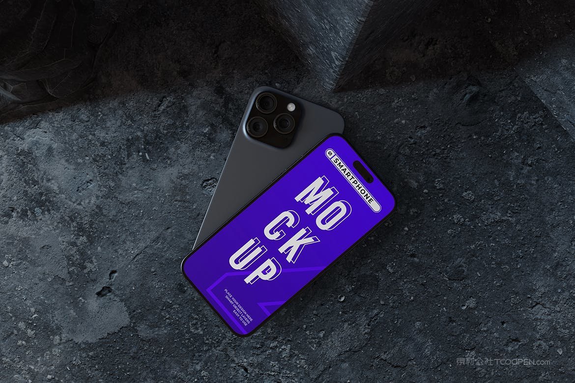 智能手机场景样机