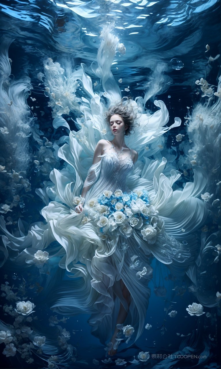 水下气质时尚美女私密素材