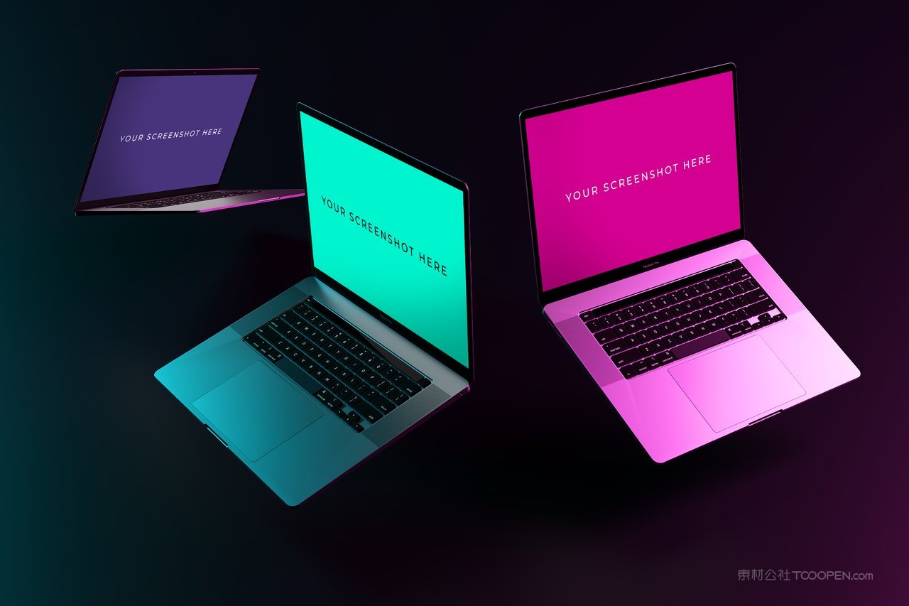 笔记本电脑样机