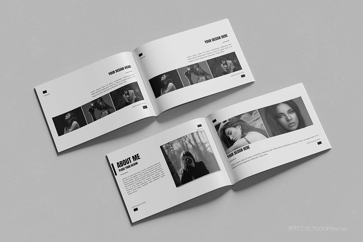 景观目录画册样机