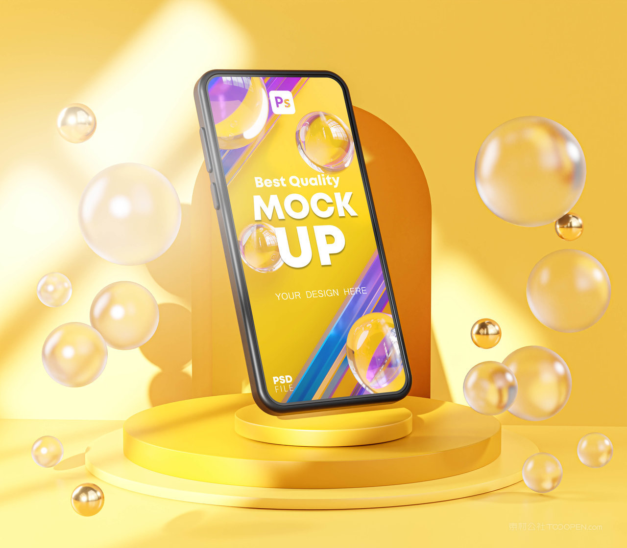 可爱手机app样机