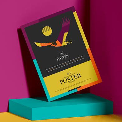 A3海报样机