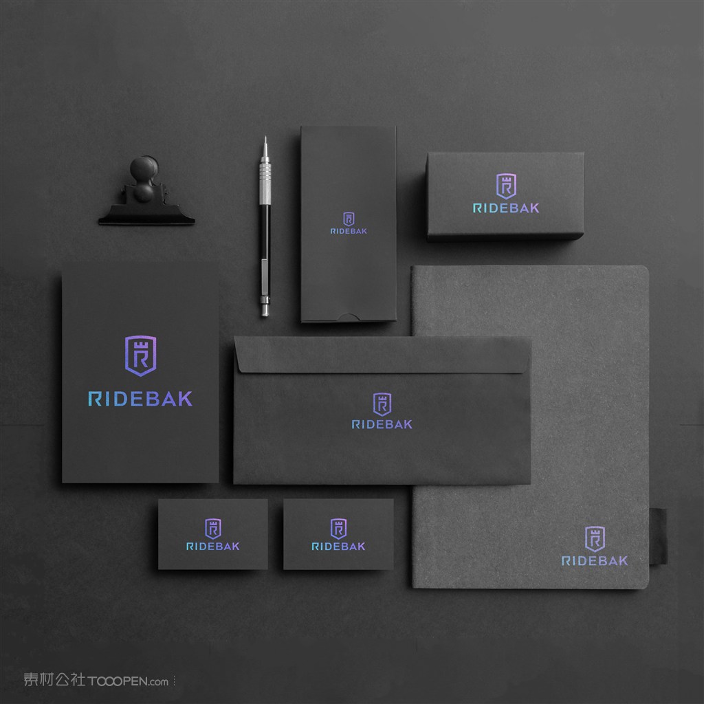 轻奢高端vi贴图机样