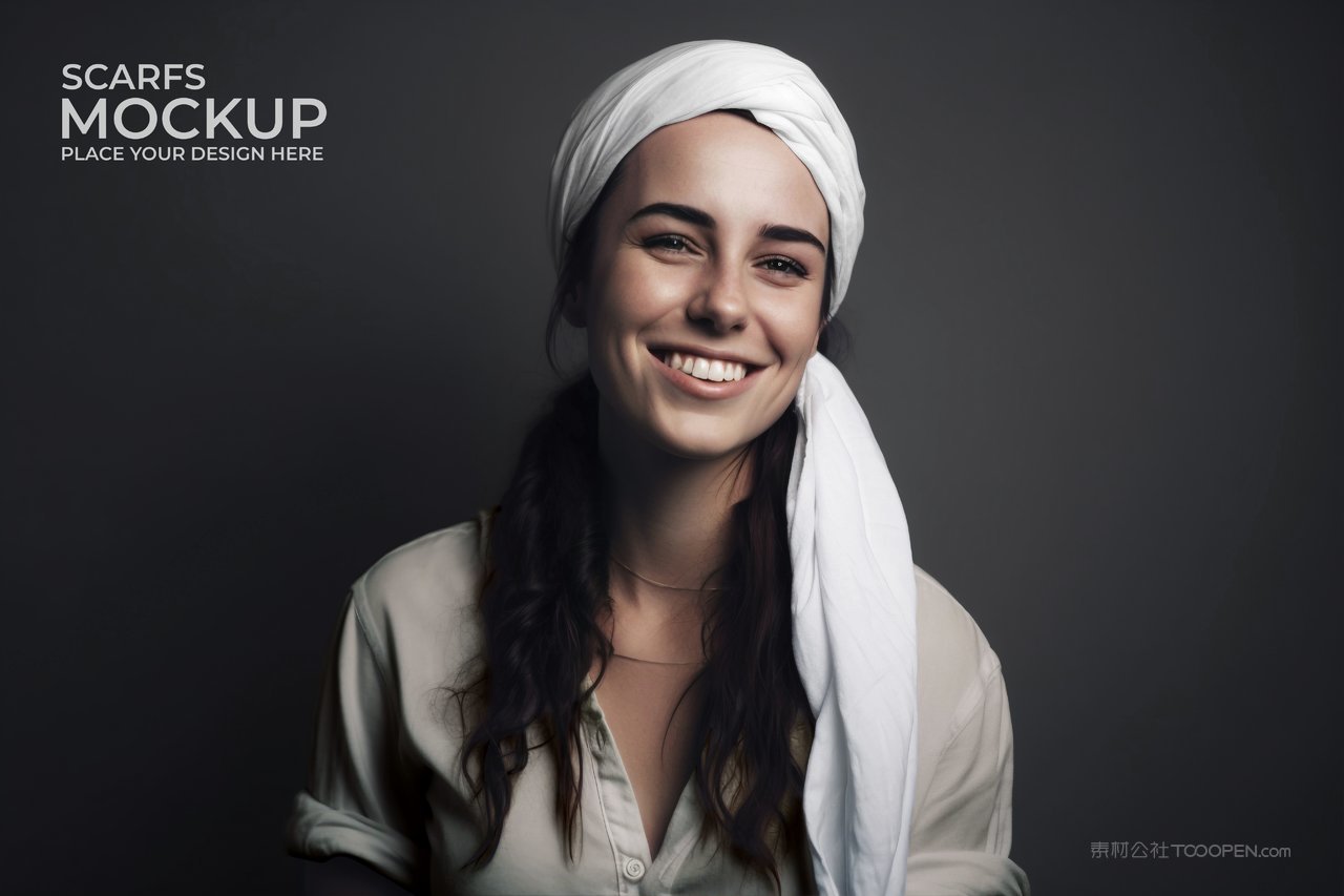 【2040期】25款女生头巾丝巾样机 (4)