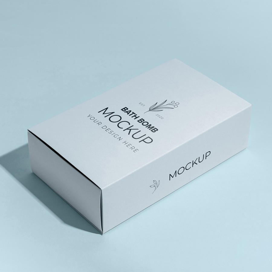 包装盒分层设计素材盒子样机psd设计素材