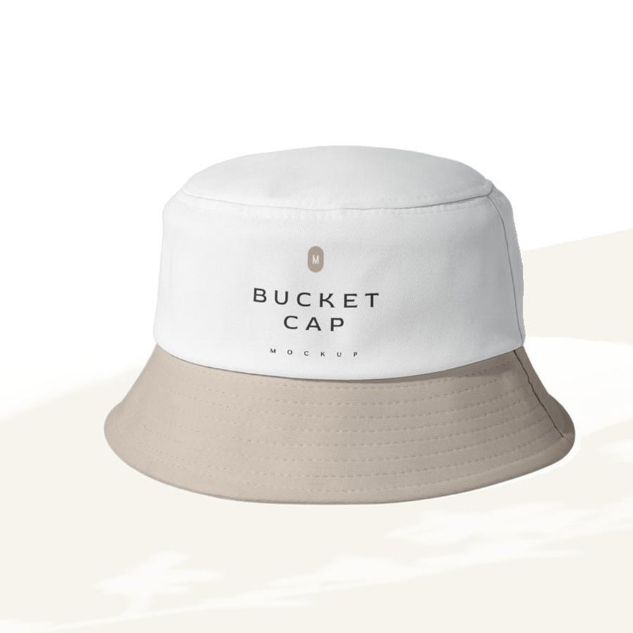 渔夫帽帽子样机