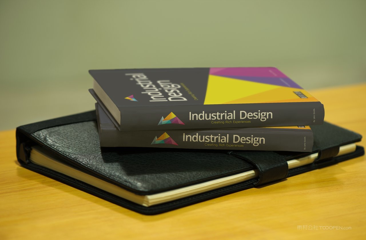 精装硬壳书本书籍样机 (8)