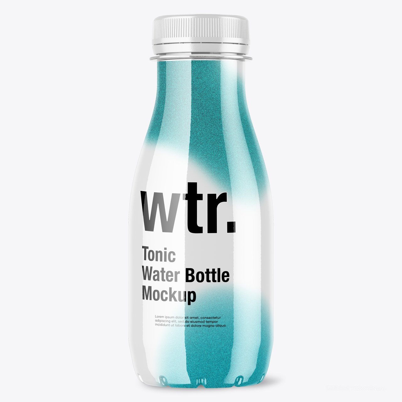 【2179期】矿泉水瓶包装图案展示样机 (31)