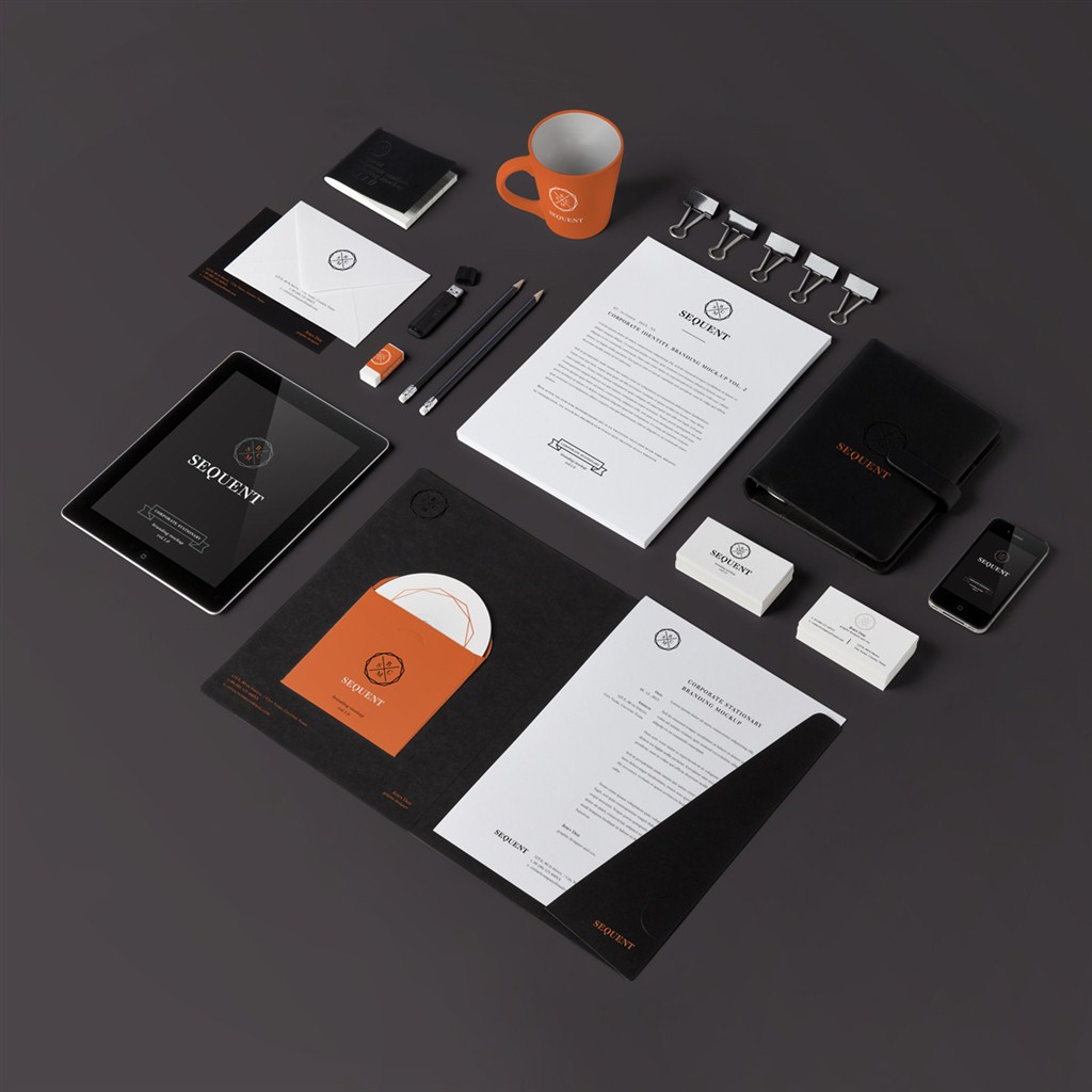 高档精品VI设计模板样机