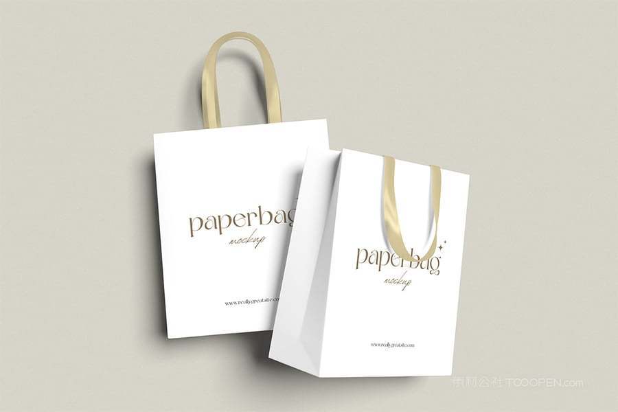 纸袋购物袋样机