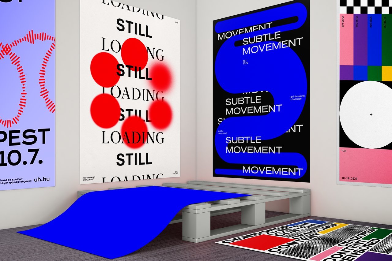 国外海报拍摄场景样机 (2)