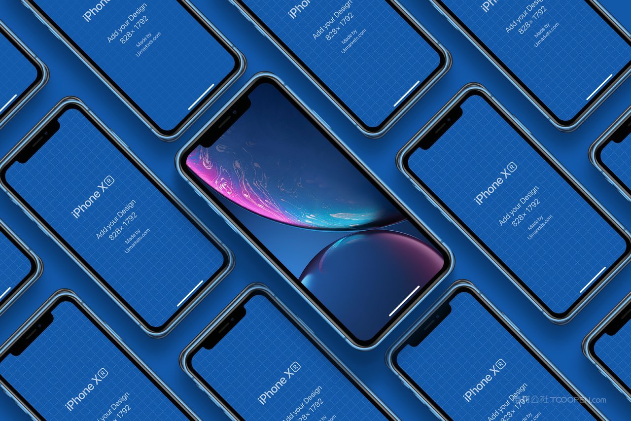 iphone手机陈列样机