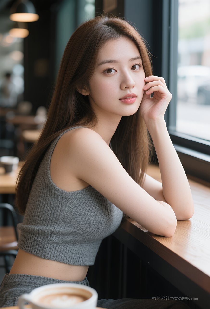 写真性感清纯女性美女气质美丽时尚