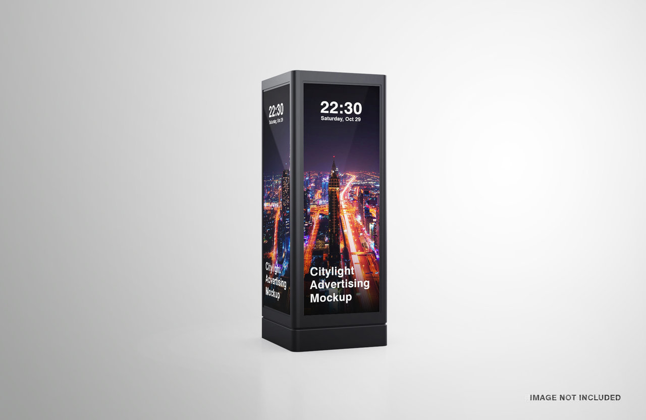 led灯光广告牌样机