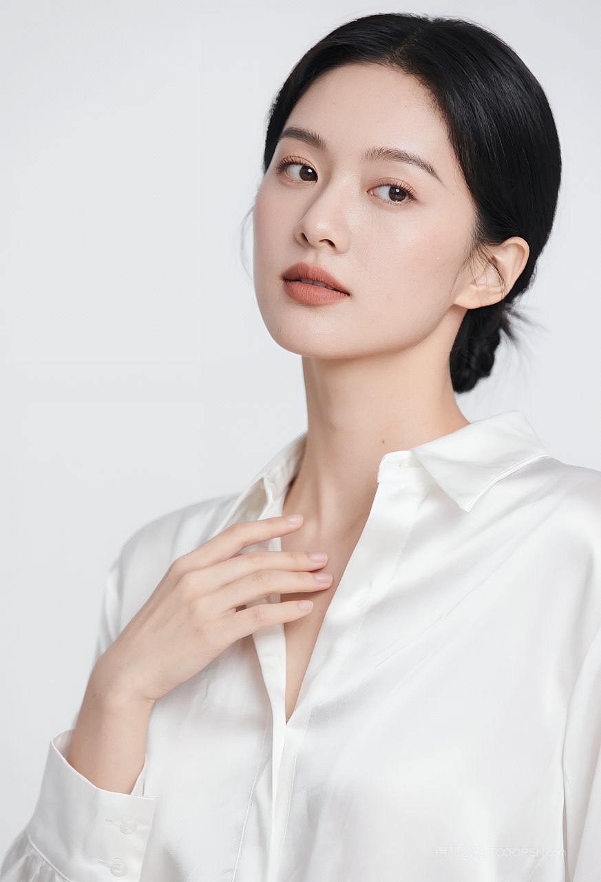 动人写真女性气质时尚迷人美女