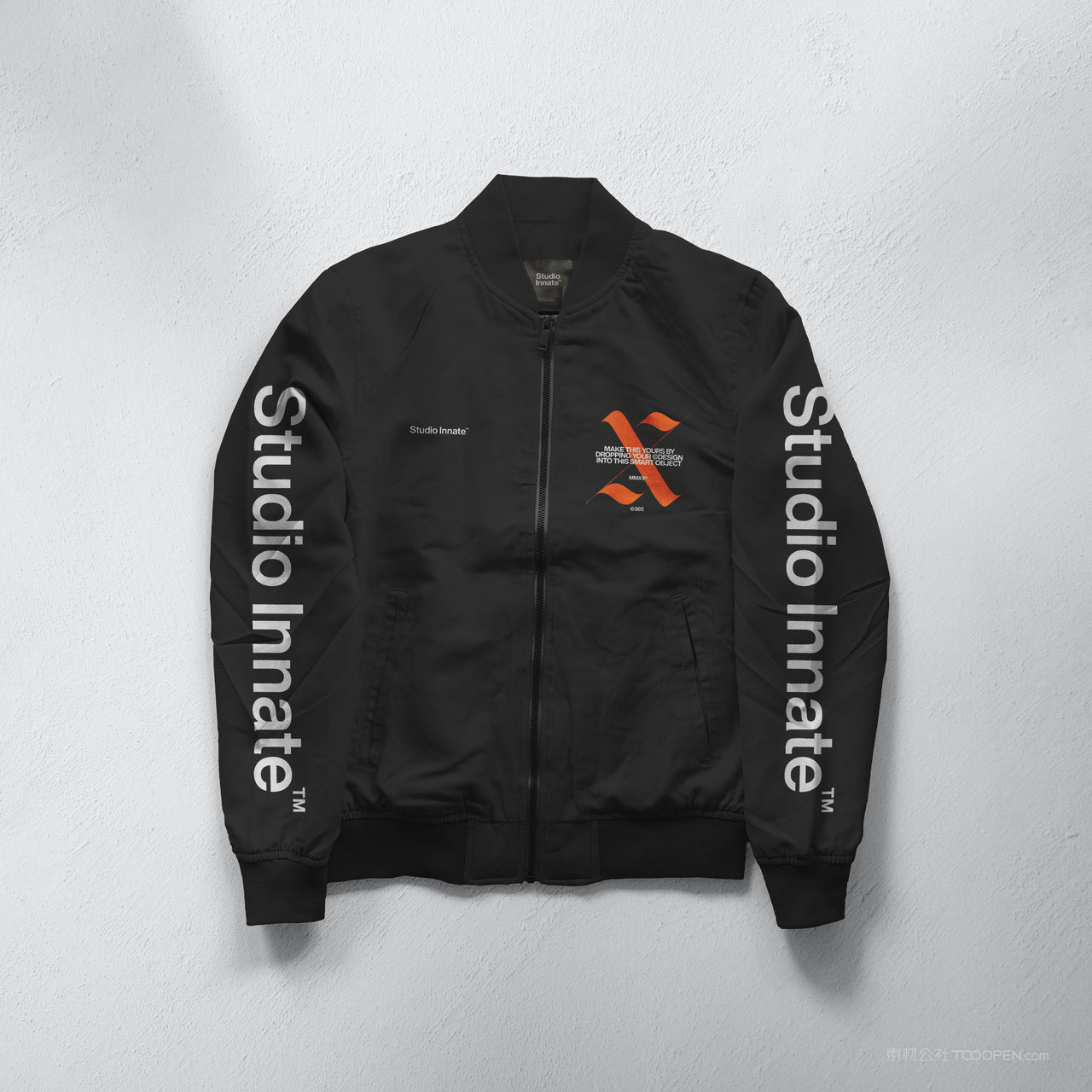 嘻哈夹克上衣样机