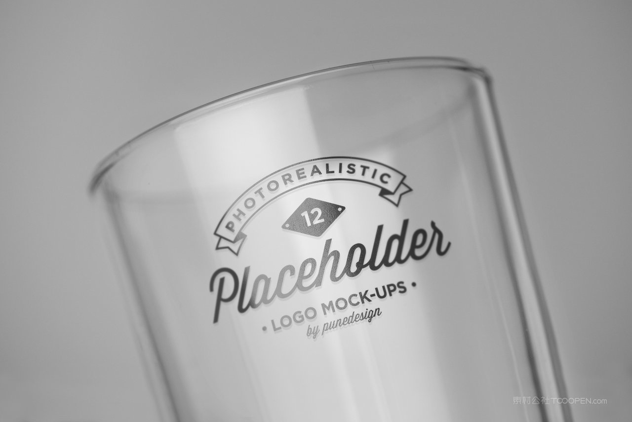 水杯logo样机