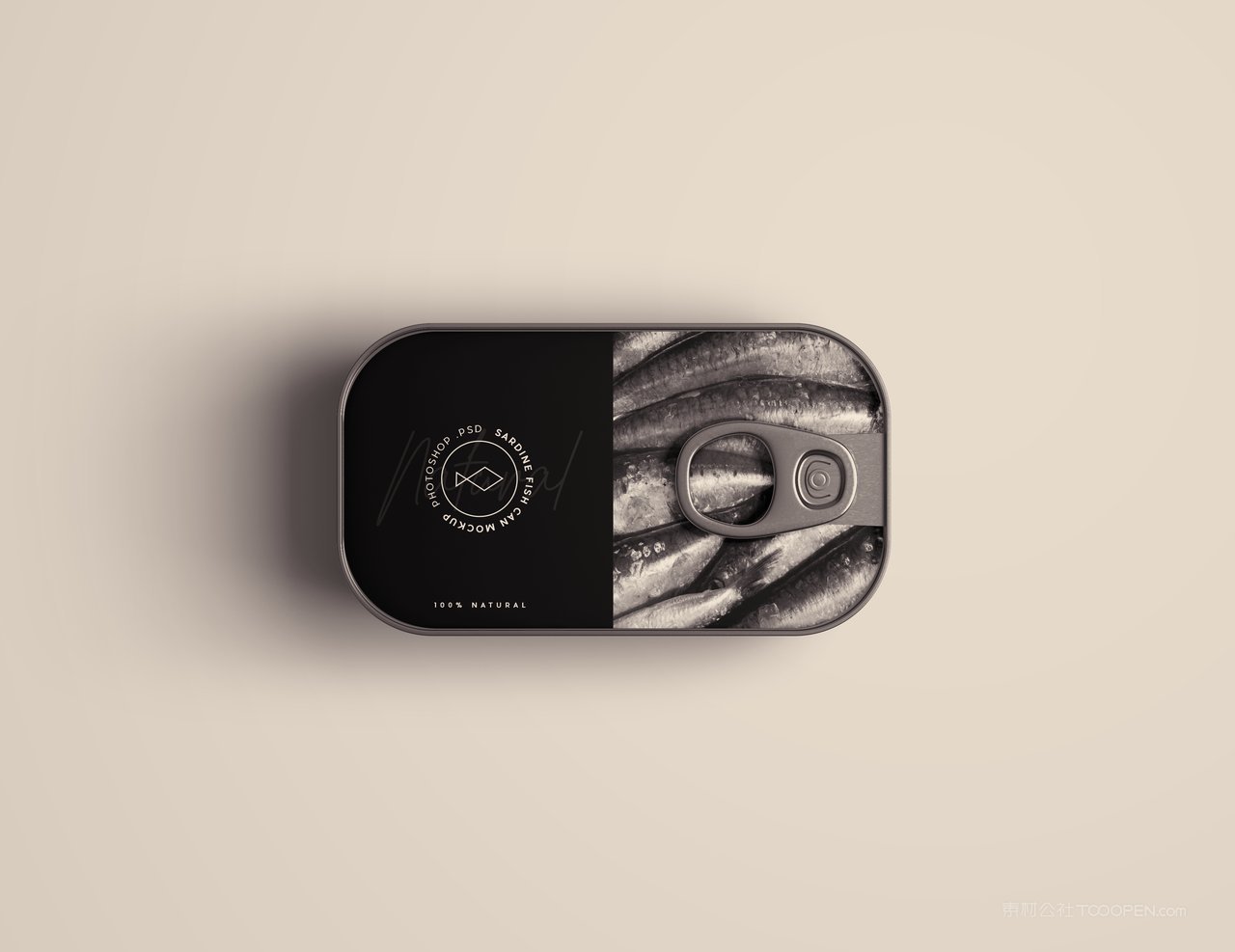 食品罐头包装罐形包装展示样机 (15)