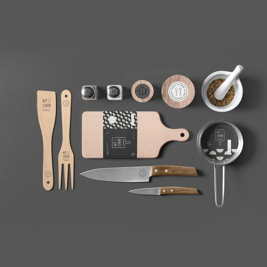 厨房用品vi样机