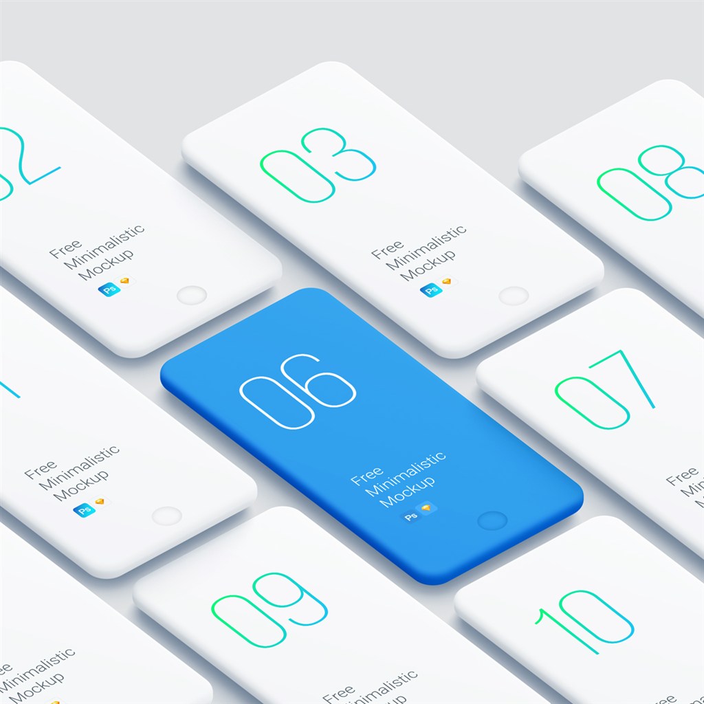 手机UI界面设计样机