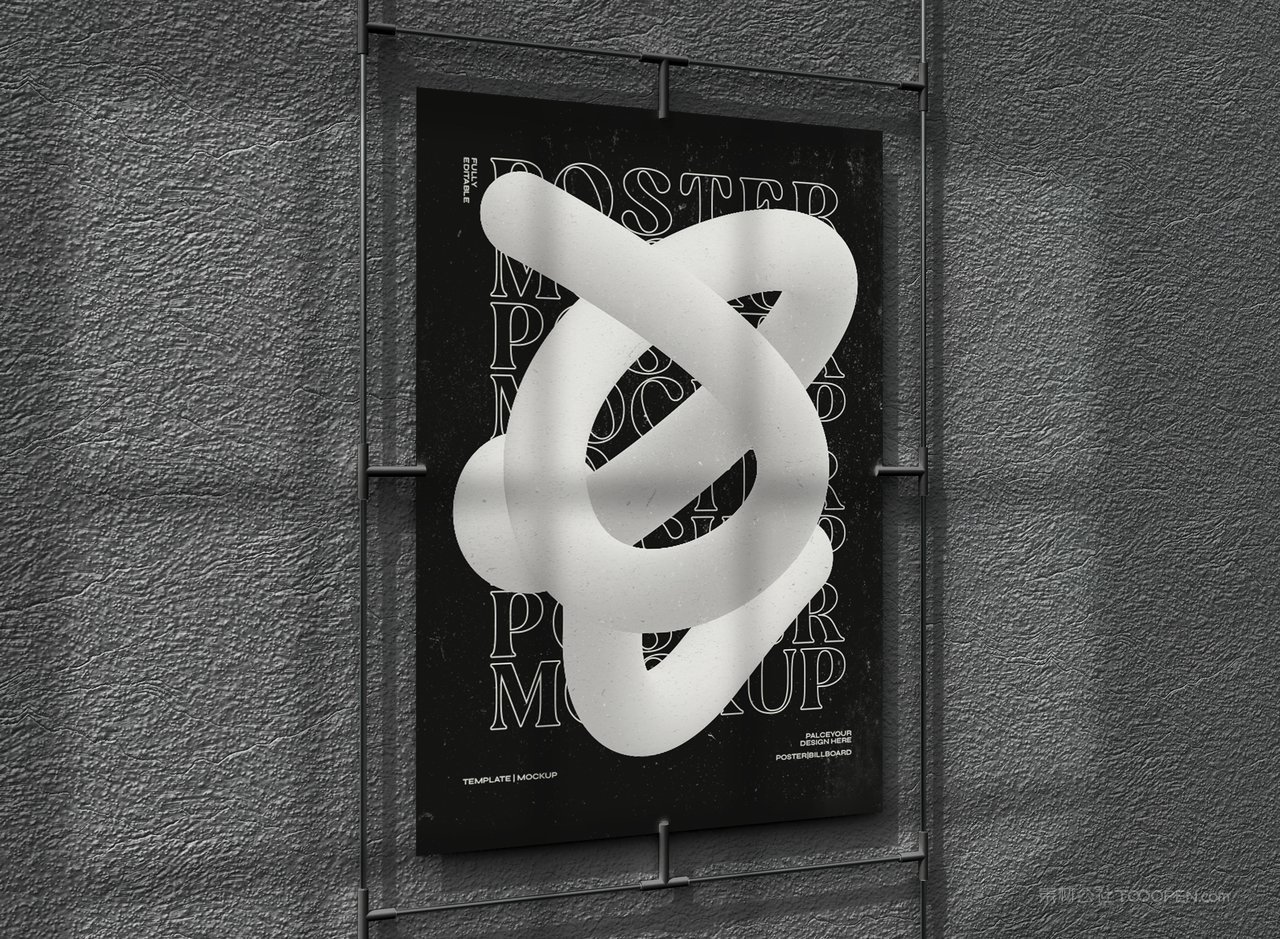 高端海报传单样机 (5)