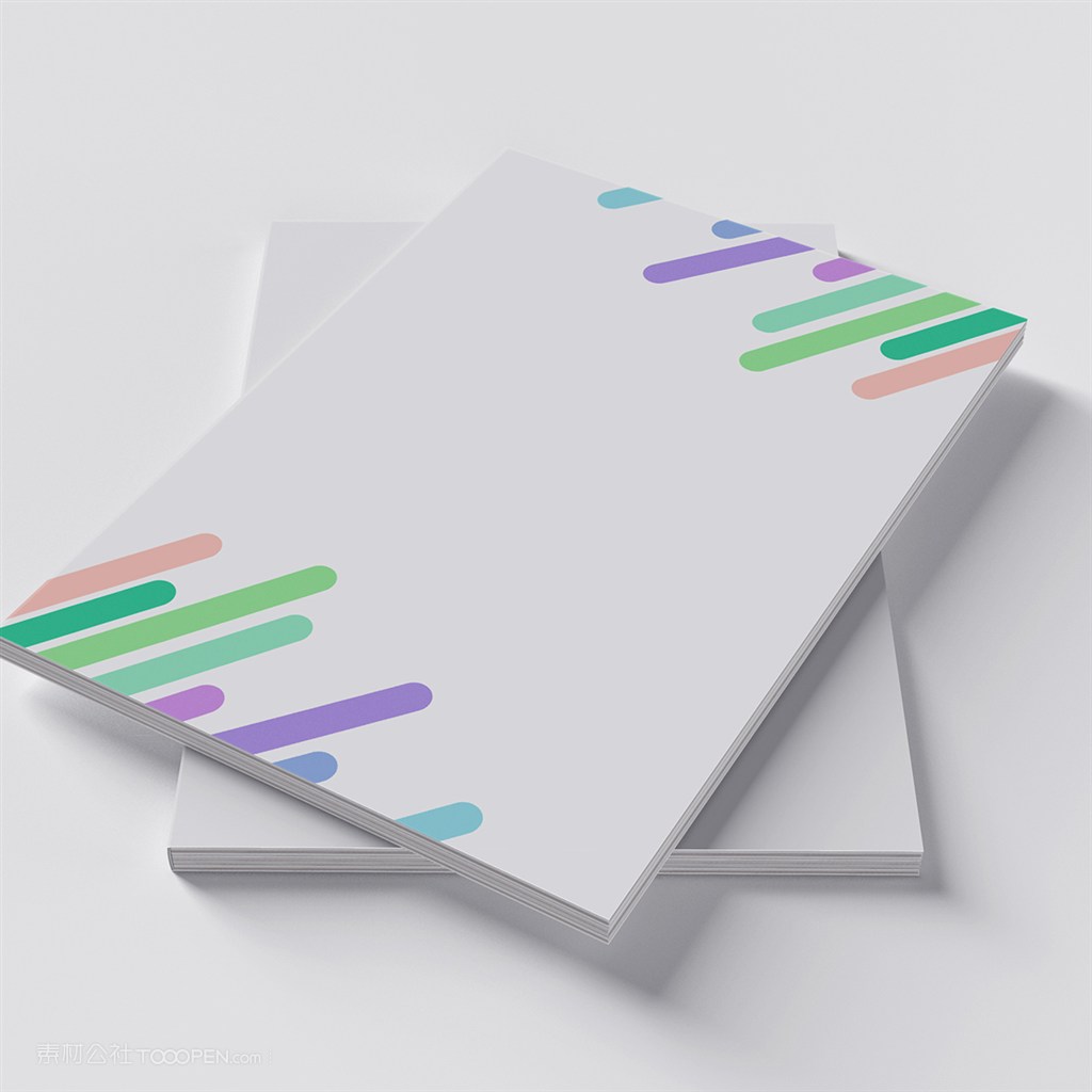 白色书本样机