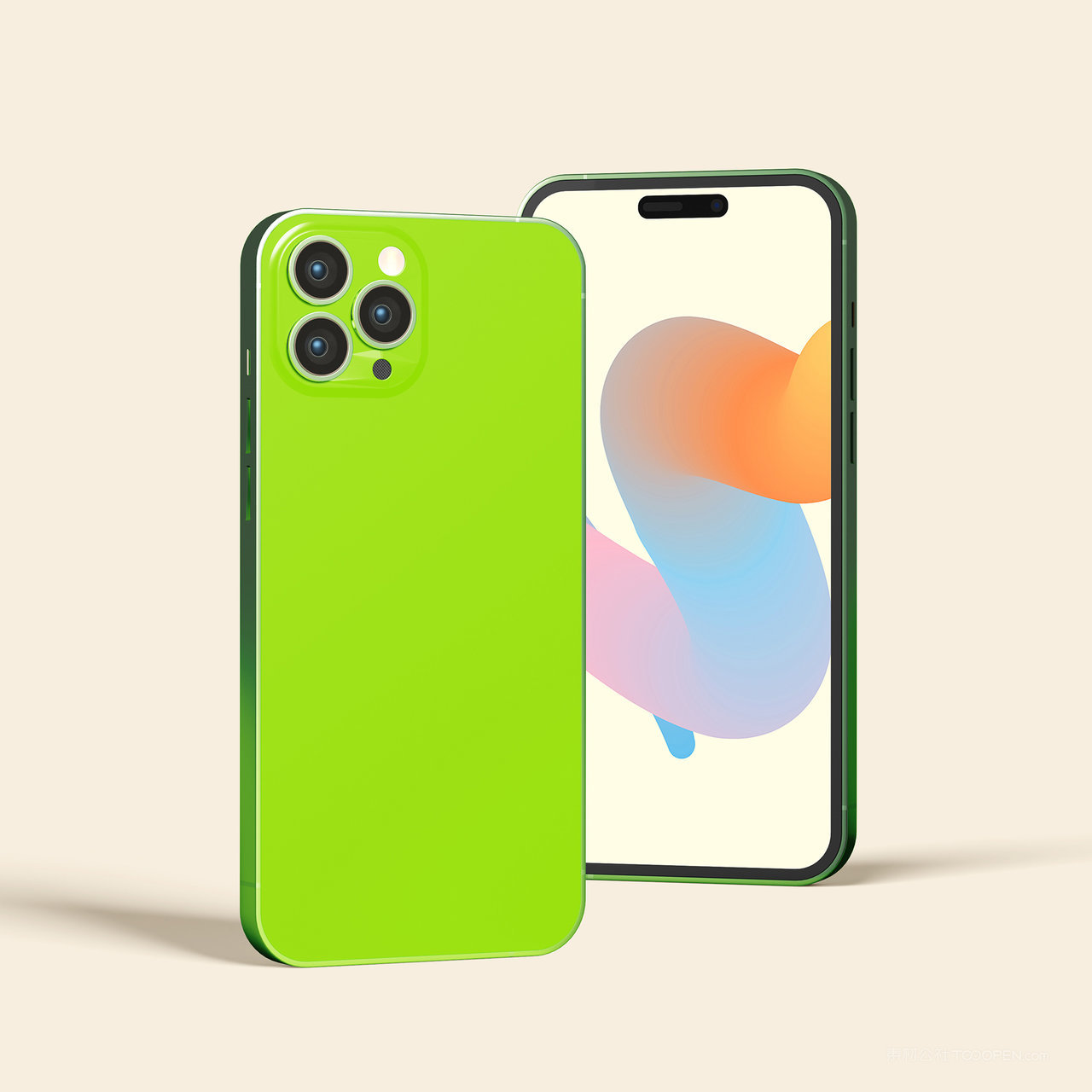 iphone14 Pro手机展示贴图样机