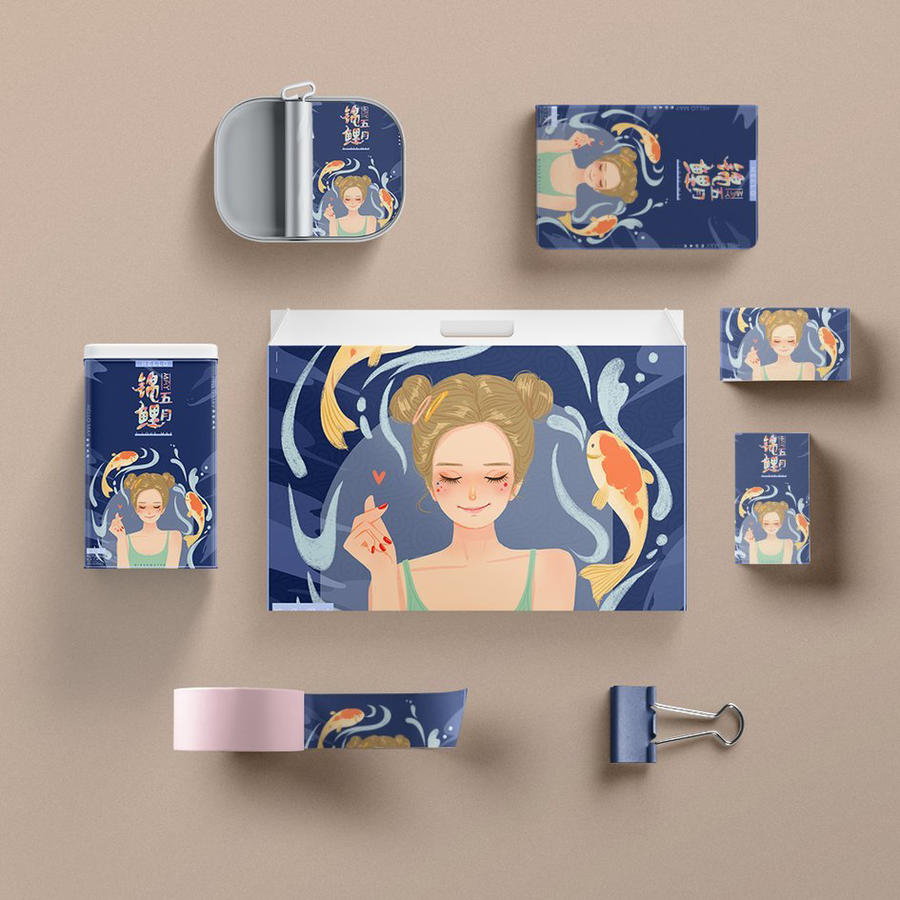 中国风文创品牌样机 (11)