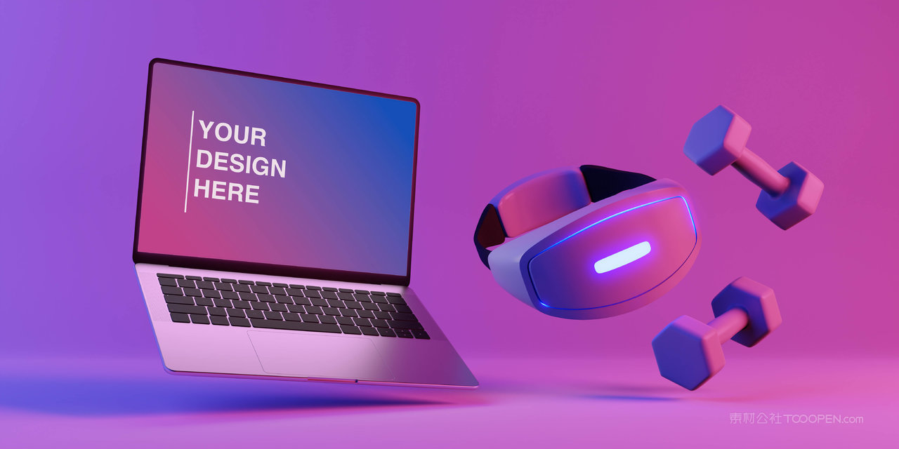 笔记本电脑样机