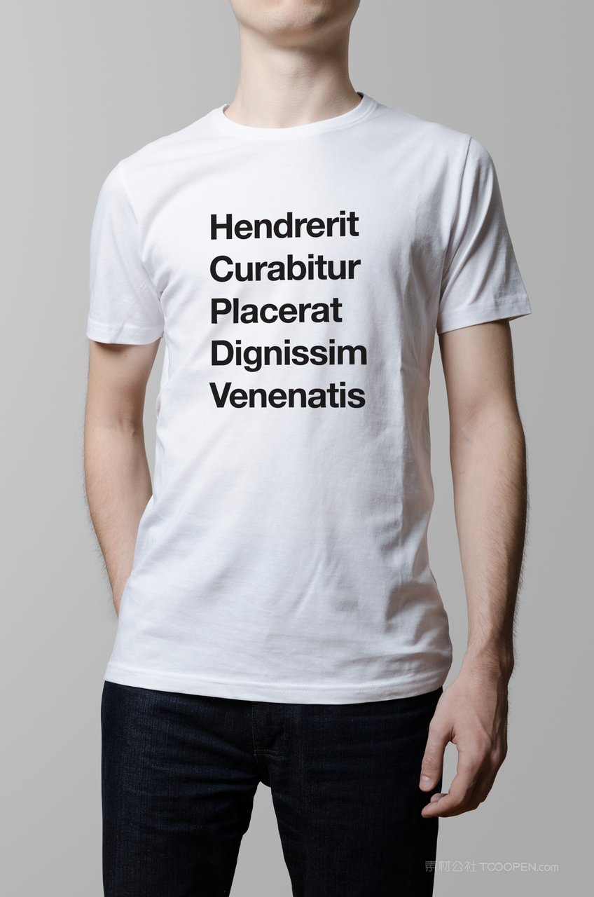 t-shirt企业t恤品牌vi系统样机 (4)