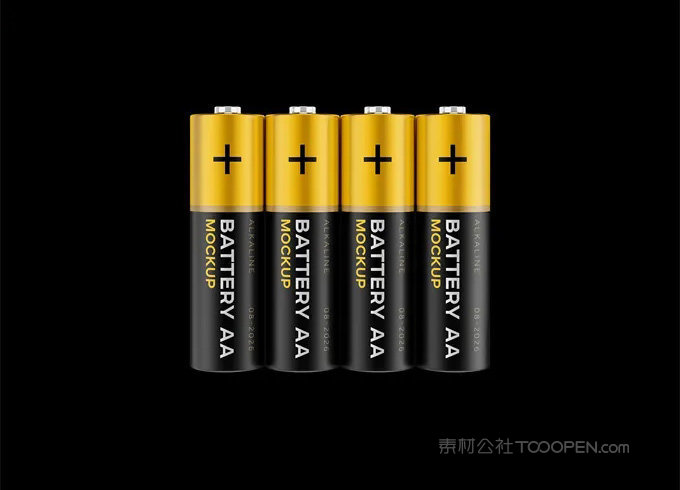 黄色电池贴图样机 (3)