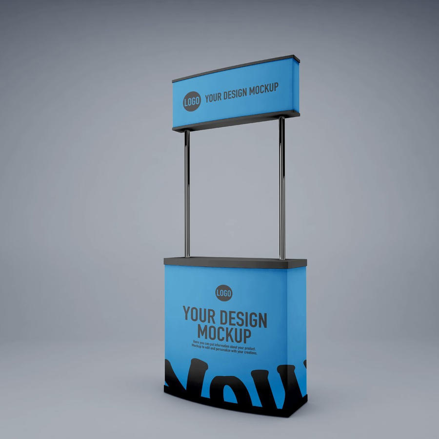 蓝色科技展销博览年会模型样机