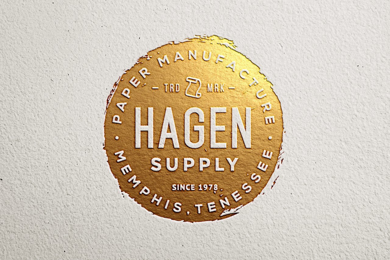 纸张材质企业通用logo标志样机 (99)